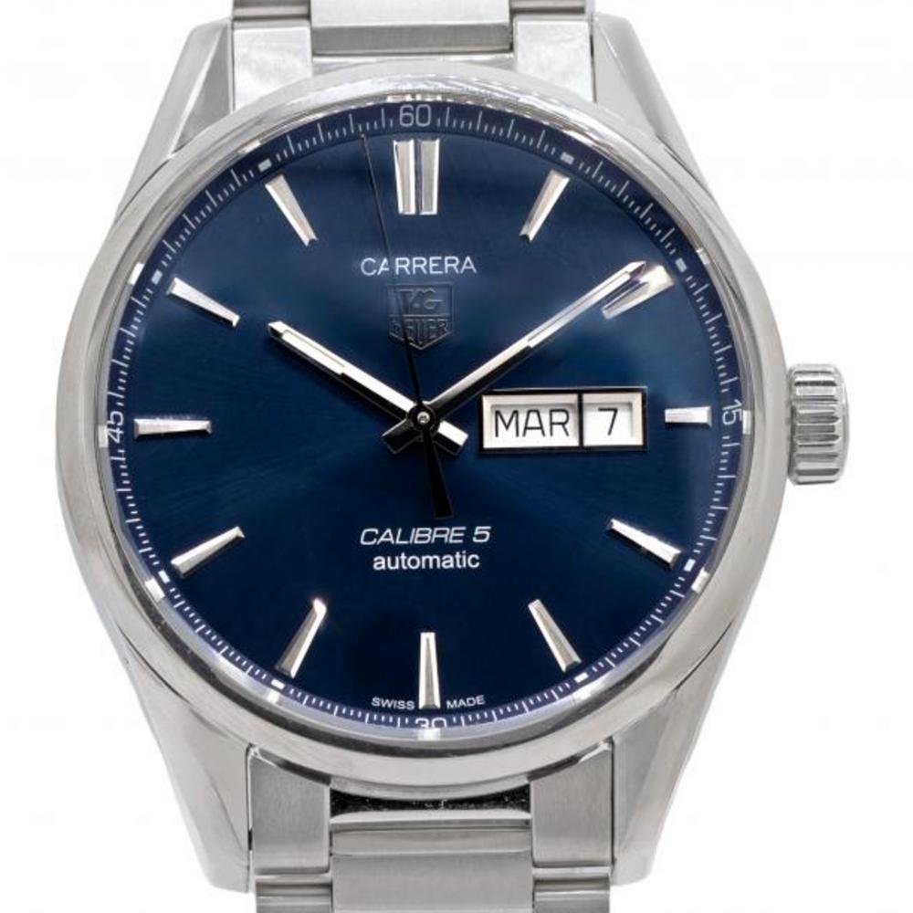 TAG Heuer Carrera Calibre 5 41MM WAR201E Stainless Steel Watch